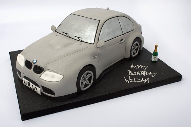 Silver BMW