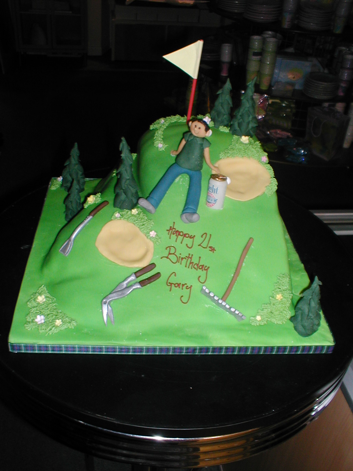 Golf Gardiner Cake