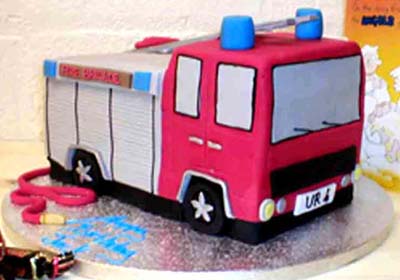 Fire Engine Cake