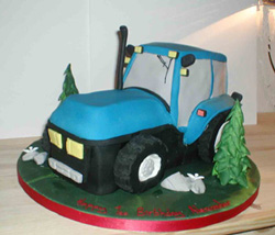 Tractor Cake