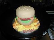 Burger and Chips
