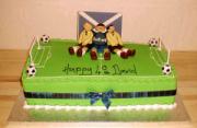 Football Pitch cake
