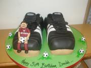 Football Boots Cake