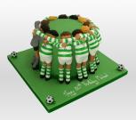 Football Huddle Cake