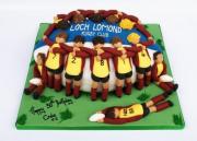 Rugby Huddle Cake