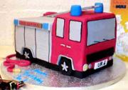 Fire Engine Cake