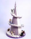 Helter Skelter Wedding Cake