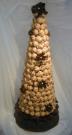 Chocolate Croquenbush Wedding Cake
