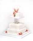 Calla Diamante Wedding Cake