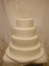 Crystals Wedding Cake